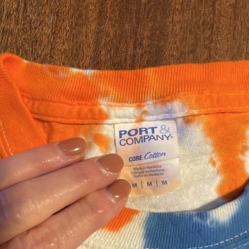 Grateful Dead Orange Crush Tie Dye T Denver Broncos Men’s M - Picture 6 of 7